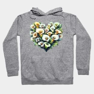 Heart Shaped Flowers Hoodie